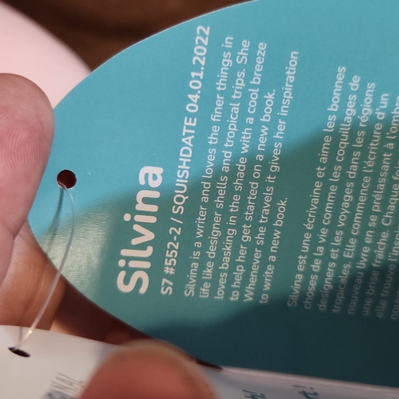 Squishmallows 🐌 Snail Silvina new squish squishmallow nwt pink - Picture 7 of 7